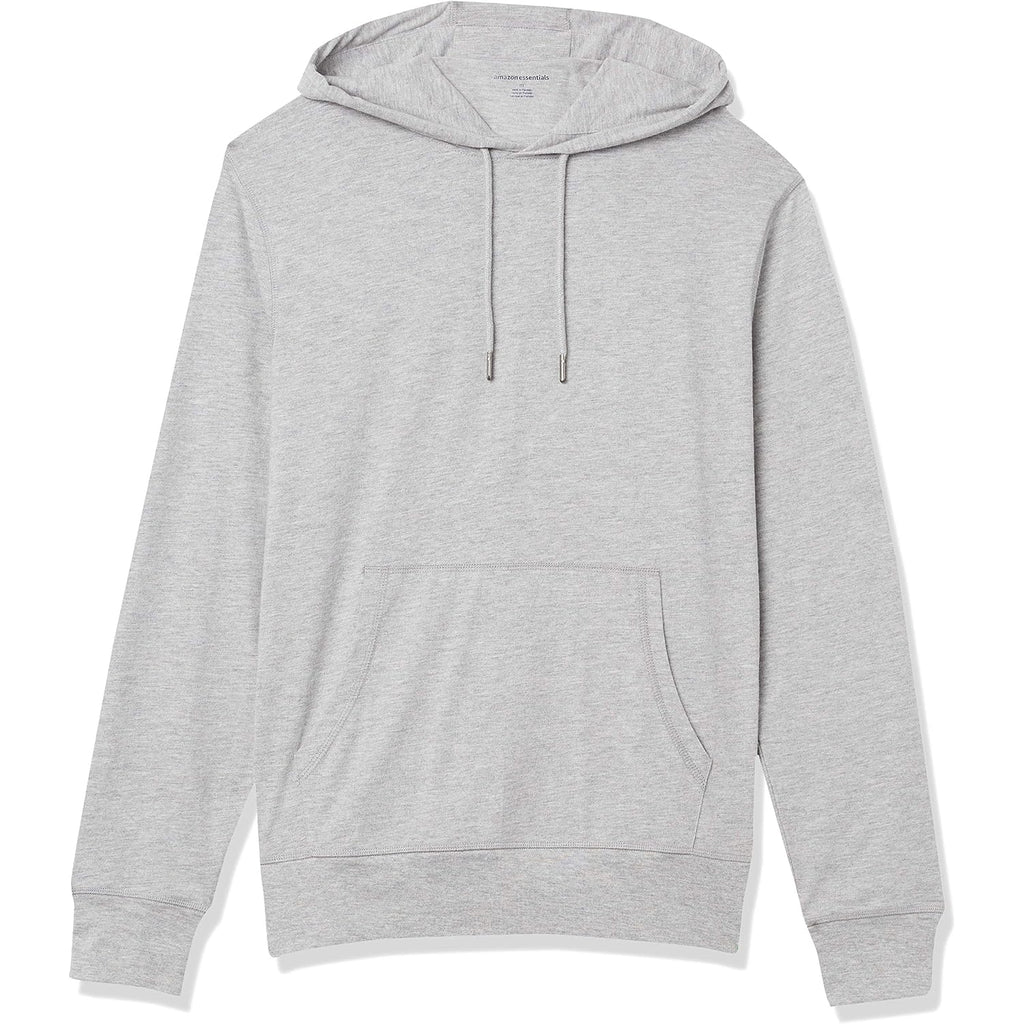 Amazon Essentials Men'S Lightweight Jersey Pullover Hoodie, Soft