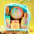 Tree Hut Tropic Glow Everything Shower Gift Set For Women, Exfoliating Body Scrub, Body Wash, Shave Oil & Body Butter, Self Care Gift Set, Hydrating & Moisturizing With Shea Butter, Travel Size