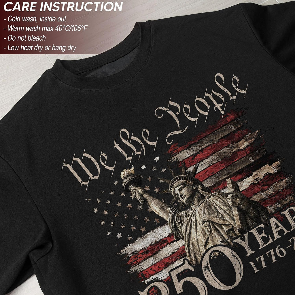 American 250Th Anniversary Shirts, Mens Patriotic Shirts | Celebrate 250 Years Of History With These Patriotic Shirts, Featuring Vintage Designs And Soft, Comfortable Fabric.