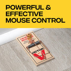 Victor Metal Pedal Mouse Traps, 12-Pack, Reusable Wooden Snap Traps | Fsc Certified Wood, Indoor Mice Control Pest Elimination, Rodent Killer Control, Clean & Quick Trapping, Mice Traps For House