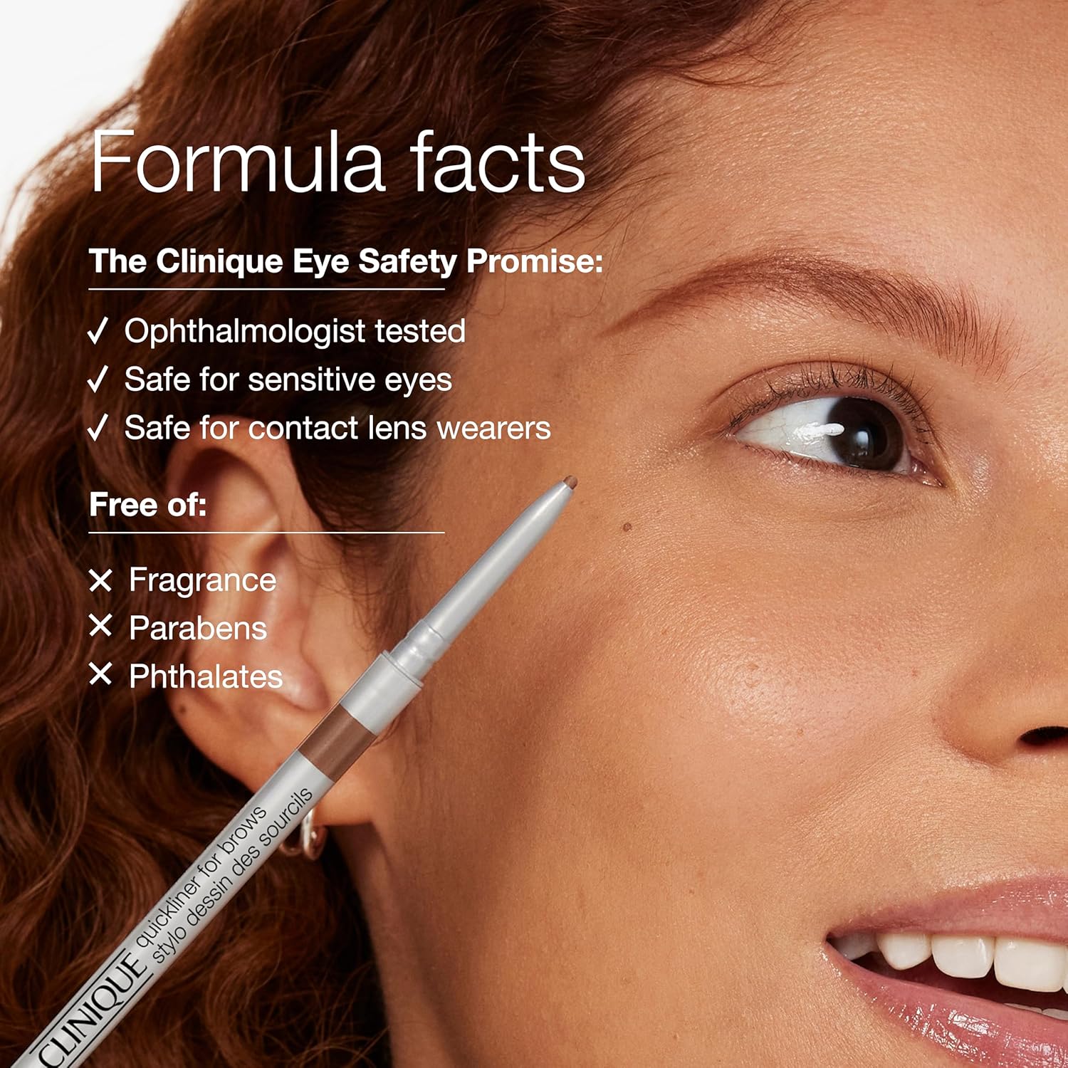 Clinique Quickliner For Brows Eyebrow Pencil | 8-Hour Wear, Smudge Resistant | For Natural-Looking Brows | 8 Shades