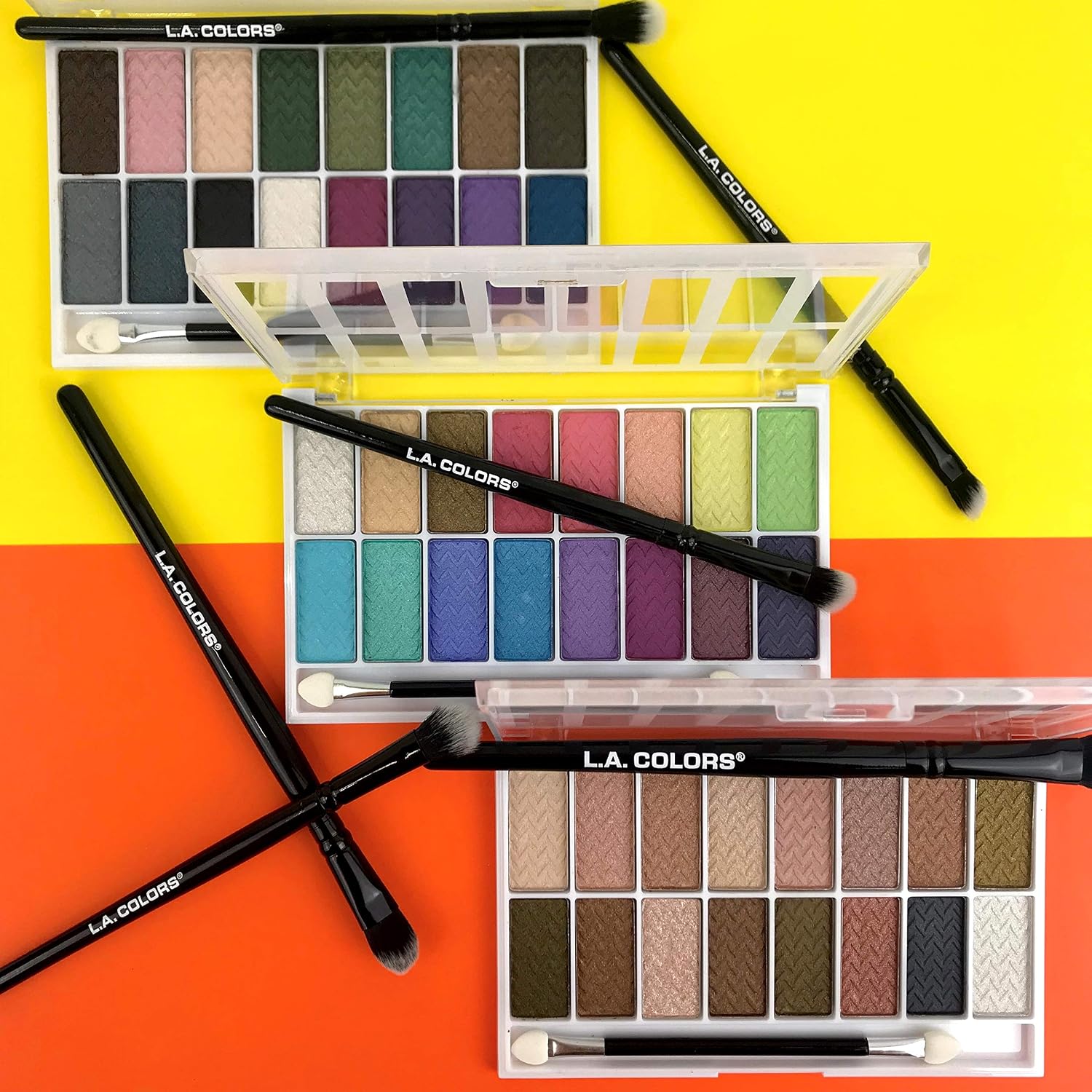 L.A. Colors 16 Color Eyeshadow Palette, Haute C74202Tag