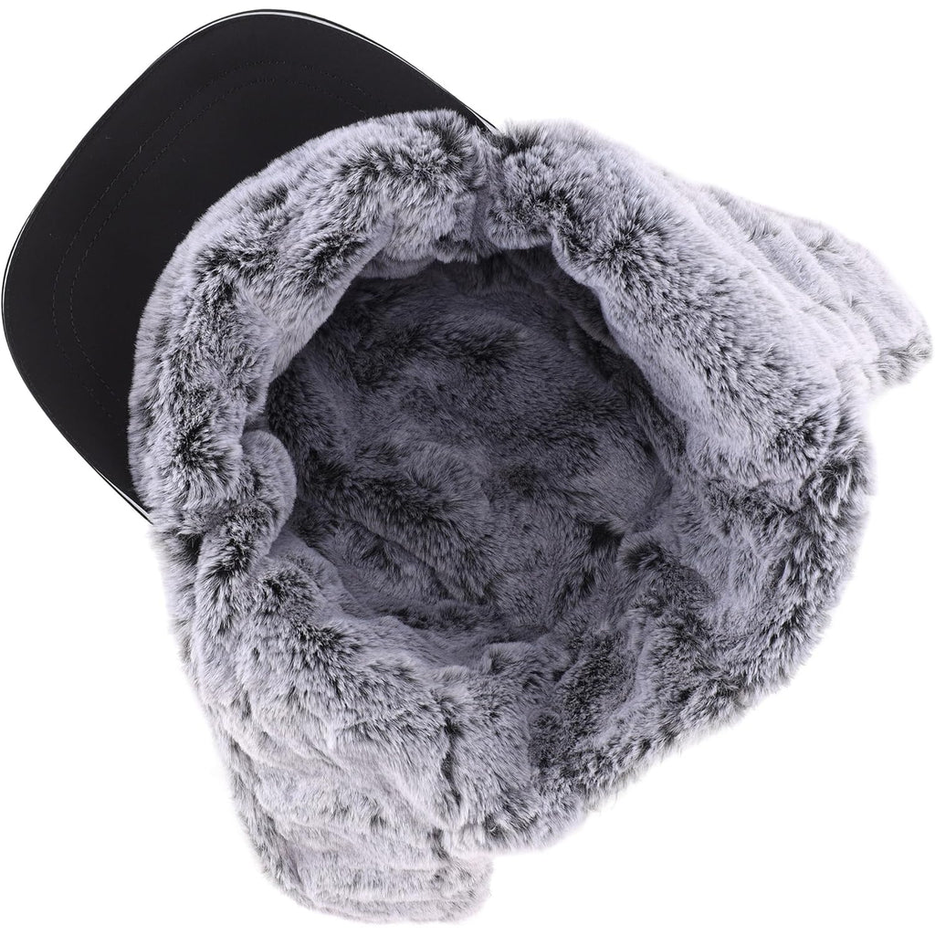 Connectyle Trapper Hat for Men Women Faux Fur Winter Hat with Ear Flaps Water-Resistant Hunting Hats Ushanka Skiing Cap