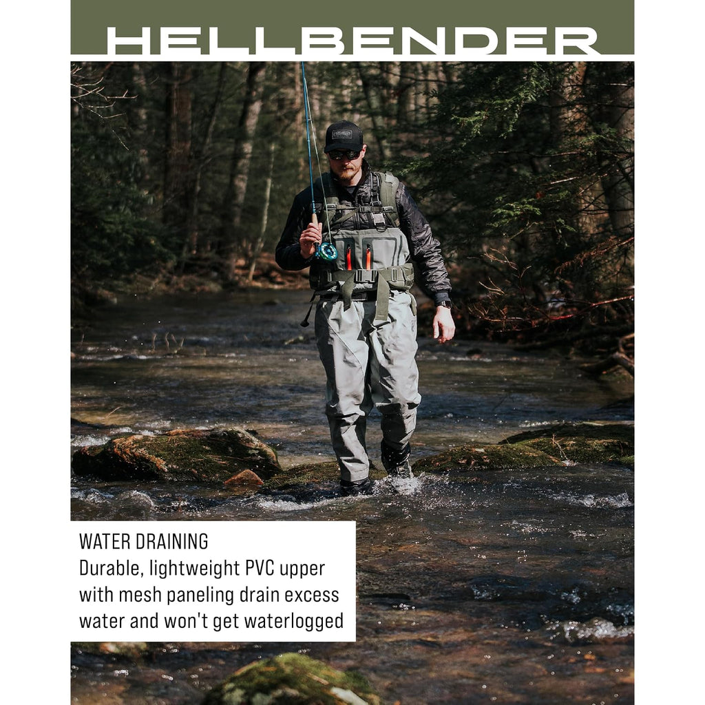 Frogg Toggs Men'S Hellbender Fishing Wading Boot In Felt Or Cleated