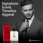 PB ParfumsBelcam Red Classic Match Eau de Toilette - Spicy Woody Amber Fragrance for Men, Long-Lasting Masculine Scent, Affordable Cologne Alternative, Signature Fragrance - 2.54 Fl Oz
