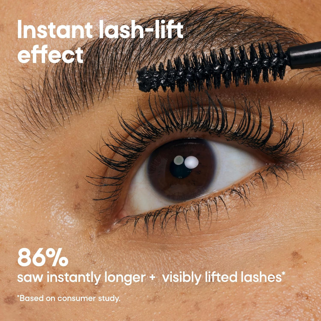 Almay Length & Lift Mascara, Nourishing + Lengthening Eye Makeup, Hypoallergenic, 10 Blackest Black