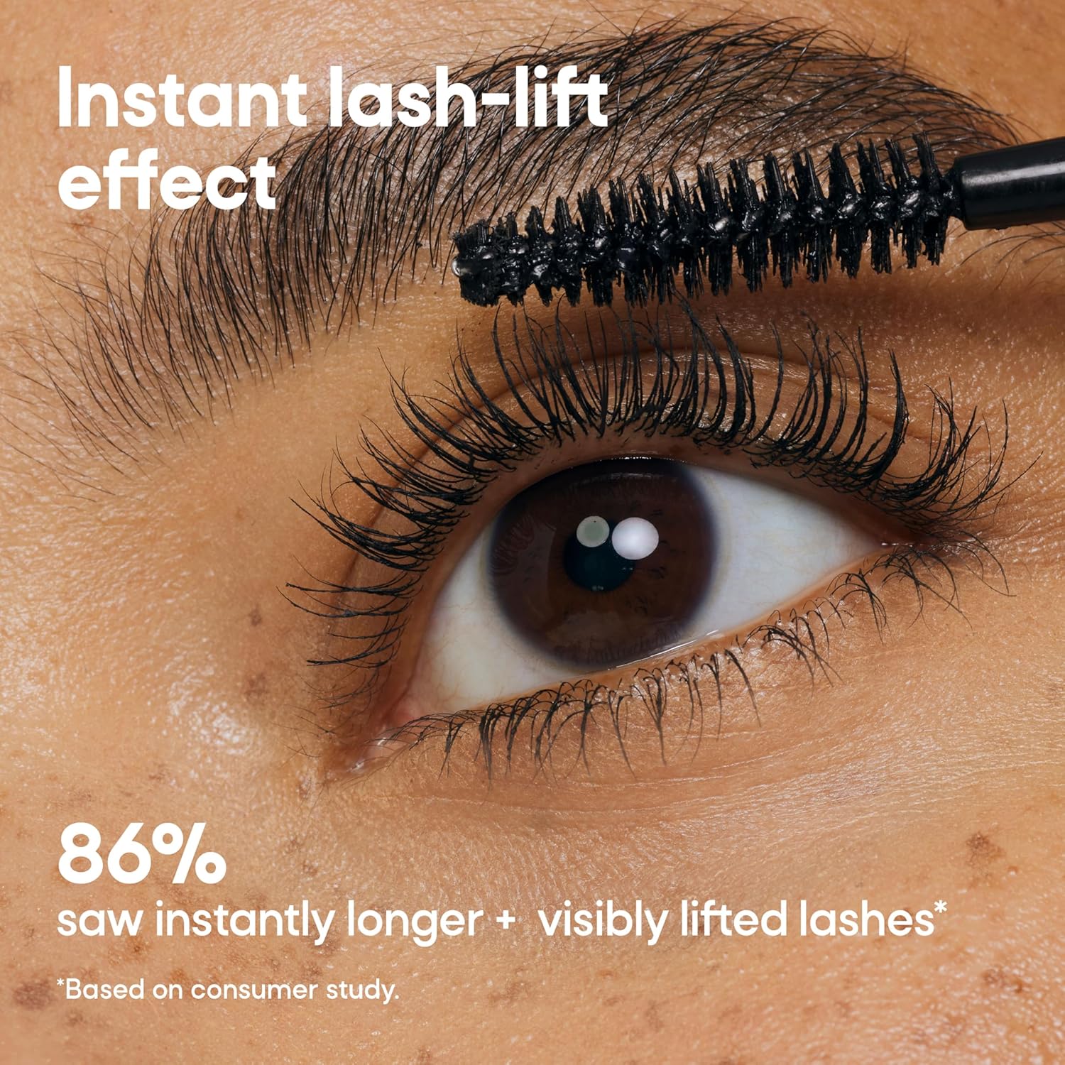 Almay Length & Lift Mascara, Nourishing + Lengthening Eye Makeup, Hypoallergenic, 10 Blackest Black