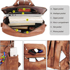 Dora & Liz Womens Backpack Purse Leather Backpack Purse For Women Travel Fashion Backpack Designer Ladies Shoulder Bags