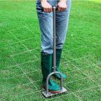 Walensee Manual Lawn Aerator Tool With 15 Iron Spikes, Garden Spike Aerator | Alternative To Aerator Shoes, Patented Grass Aerator Creates Small Holes For Easier Lawn Aeration And Healthier Roots.