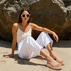 Platform Sandals Women Slip On Espadrille Wedges Slides Bohemia Sandals Flatform Open Toe Beach Sandals