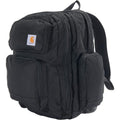 Carhartt 35L Triple-Compartment Backpack, Durable Pack With Laptop Sleeve And Duravax Abrasion Resistant Base, Black