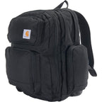 Carhartt 35L Triple-Compartment Backpack, Durable Pack With Laptop Sleeve And Duravax Abrasion Resistant Base, Black