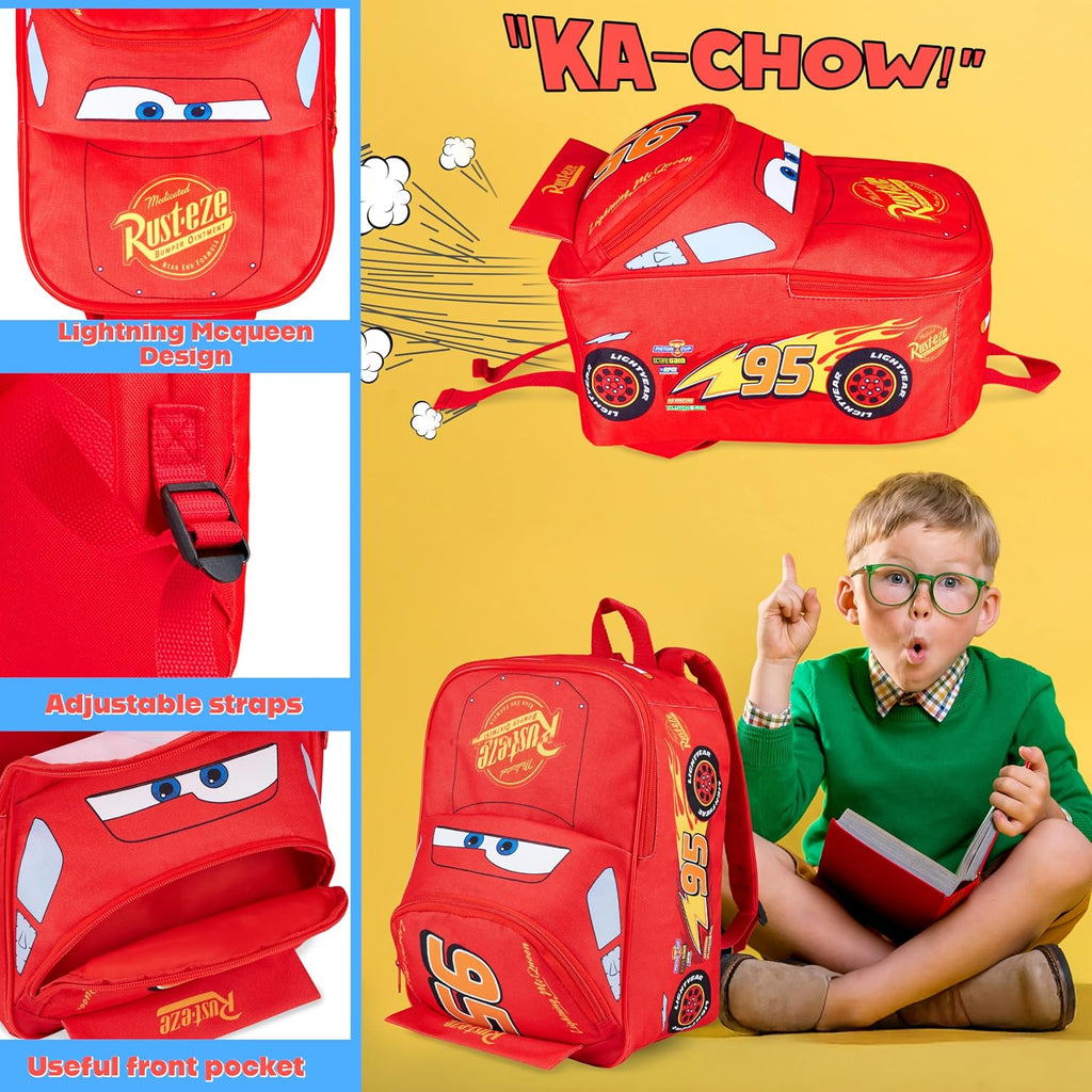 Disney Cars Backpack For Kids Lightning Mcqueen Mini Backpack Girls Boys School Supplies Preschool Daycare Rucksack Back To School Bag Gifts For Kids