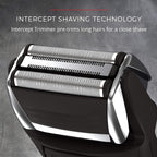 Remington F5 Power Series Foil Shaver, Electric Razor for Men, Cordless Rechargeable with Pop Up Trimmer, Pivot & FlexFoil Technology, Lightweight Handheld Design, Black