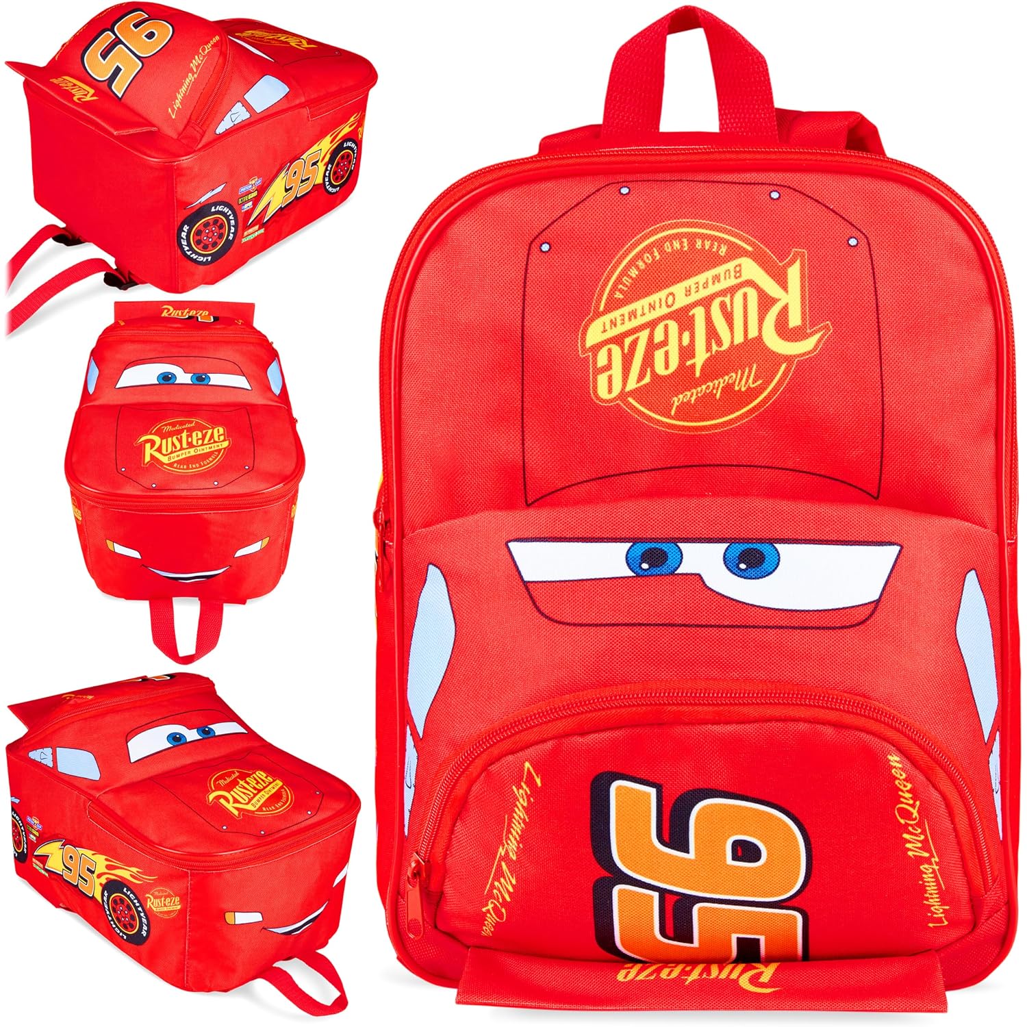 Disney Cars Backpack For Kids Lightning Mcqueen Mini Backpack Girls Boys School Supplies Preschool Daycare Rucksack Back To School Bag Gifts For Kids