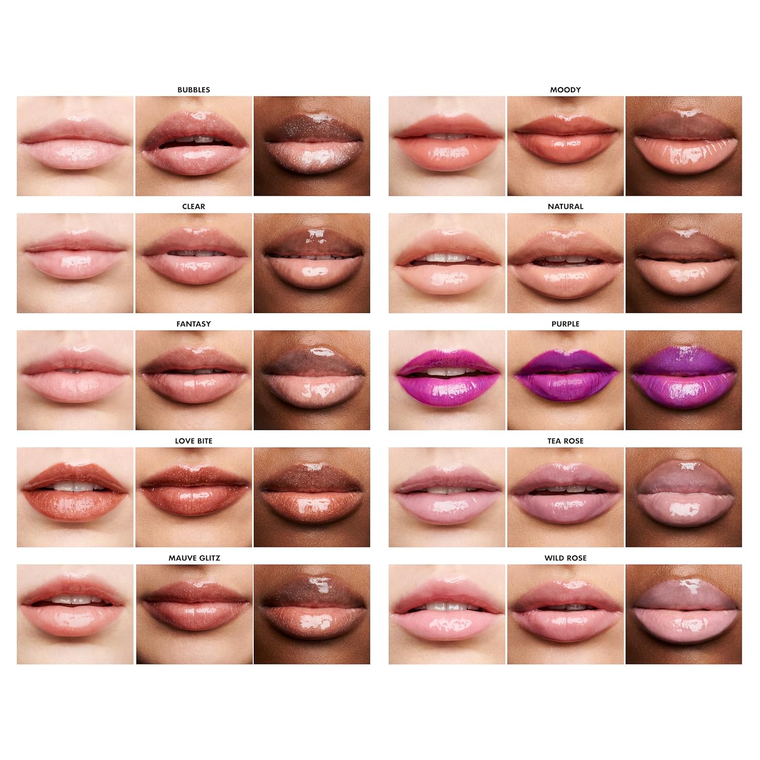 e.l.f. Lip Lacquer, Hydrating Lip Gloss, Non-Sticky Ultra-Shine with Vitamin A & E, Vegan & Cruelty-Free, Wild Rose