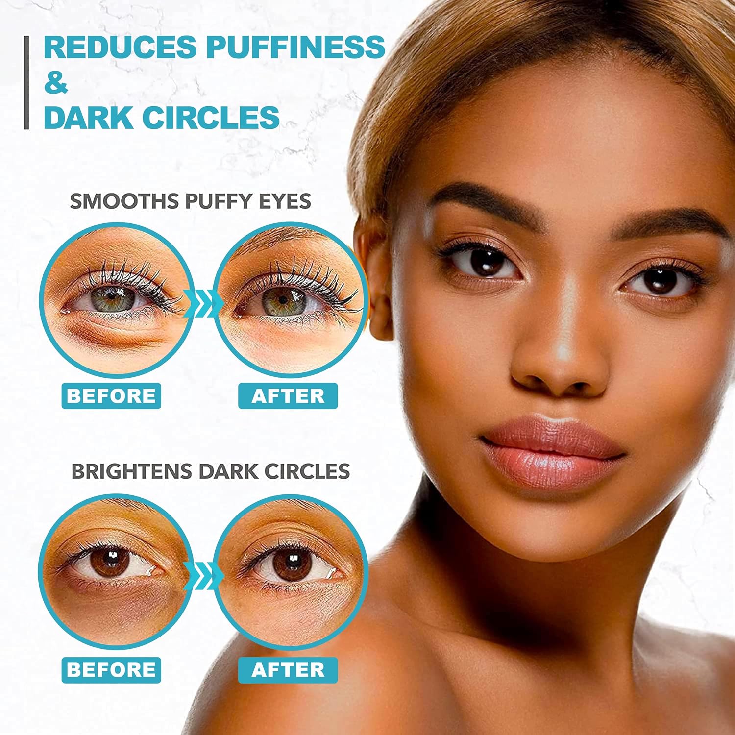 Under Eye Patches For Puffy Eyes And Dark Circles - Retinol Collagen Under Eye Masks - Reduce Wrinkles & Bags - Skin Treatment Pads - Anti Aging Moisturizer Mask For Women Gift - 60 Gel Pads