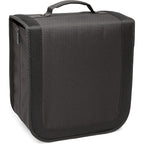 Amazon Basics Polyester CD/DVD Portable Storage Binder with Handle, 400-Capacity, Black