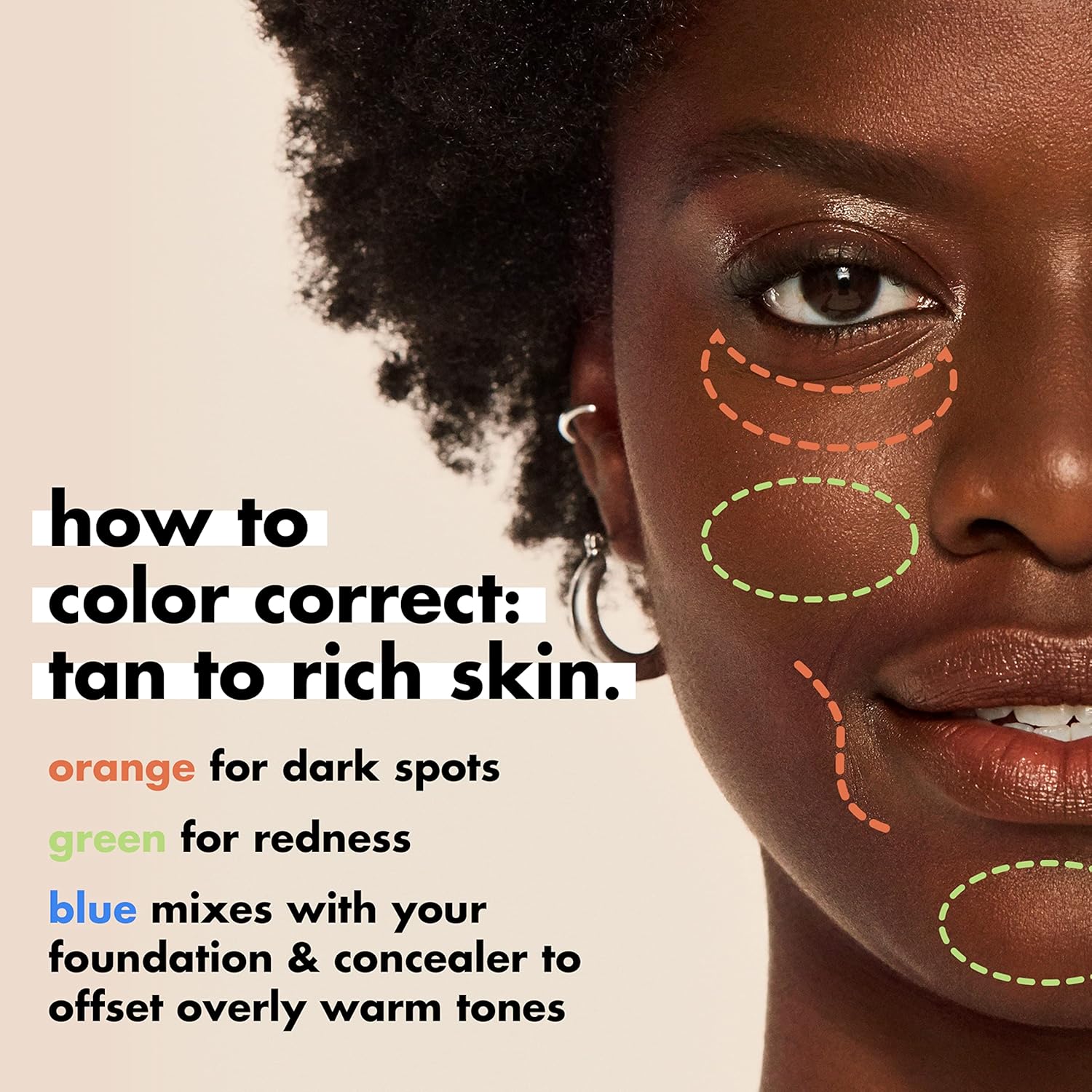 e.l.f. Camo Color Corrector for Dark Circles, Hydrating Under-Eye Brightening Concealer, Neutralizes Discoloration, Infused with Hyaluronic Acid, Green
