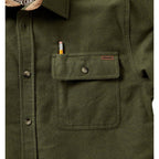Legendary Whitetails Mens Long Sleeve Button Down 100% Cotton Flannel Shirt