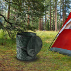29.5-Gallon Pop Up Outdoor Garbage Can - Collapsible Trash Can For Parties, Yard Waste, Or Laundry - Camping Accessories By Wakeman
