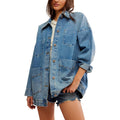 Free People Women'S Avery Denim Jacket
