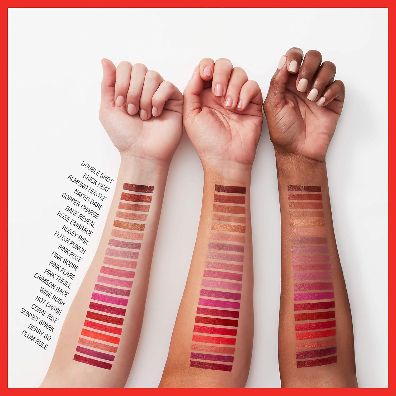 Maybelline Color Sensational Lipstick, Lip Makeup, Cream Finish, Hydrating Lipstick, Nearly There, Nude ,1 Count