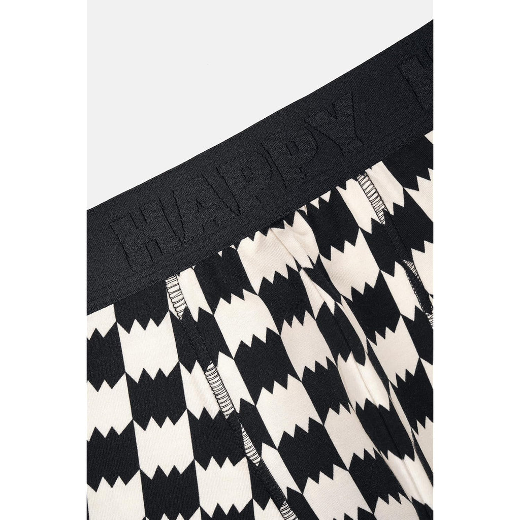 Happy Socks Men'S 3-Pack Black Mix Short Boxers