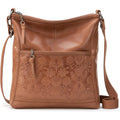 The Sak iris Leather Crossbody Purse - Women's Handbag for Everyday & Travel - Cross Body Bag With Zipper Closure