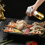 Oil Sprayer For Cooking- 200Ml Glass Olive Oil Sprayer Mister, Olive Oil Spray Bottle, Kitchen Gadgets Accessories For Air Fryer, Canola Oil Spritzer, Widely Used For Salad Making, Baking, Frying,Bbq4