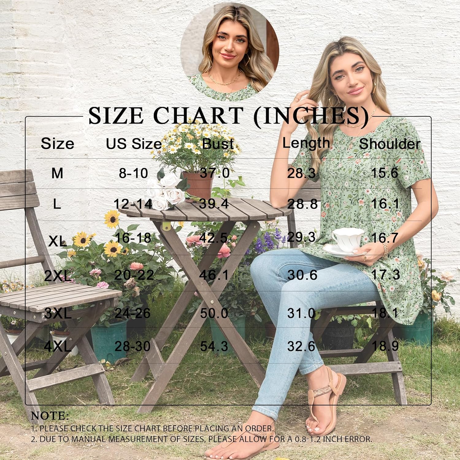 Women's Summer Long Tunic Top To Wear With Leggings Short Sleeve Shirt Loose Fit Dressy