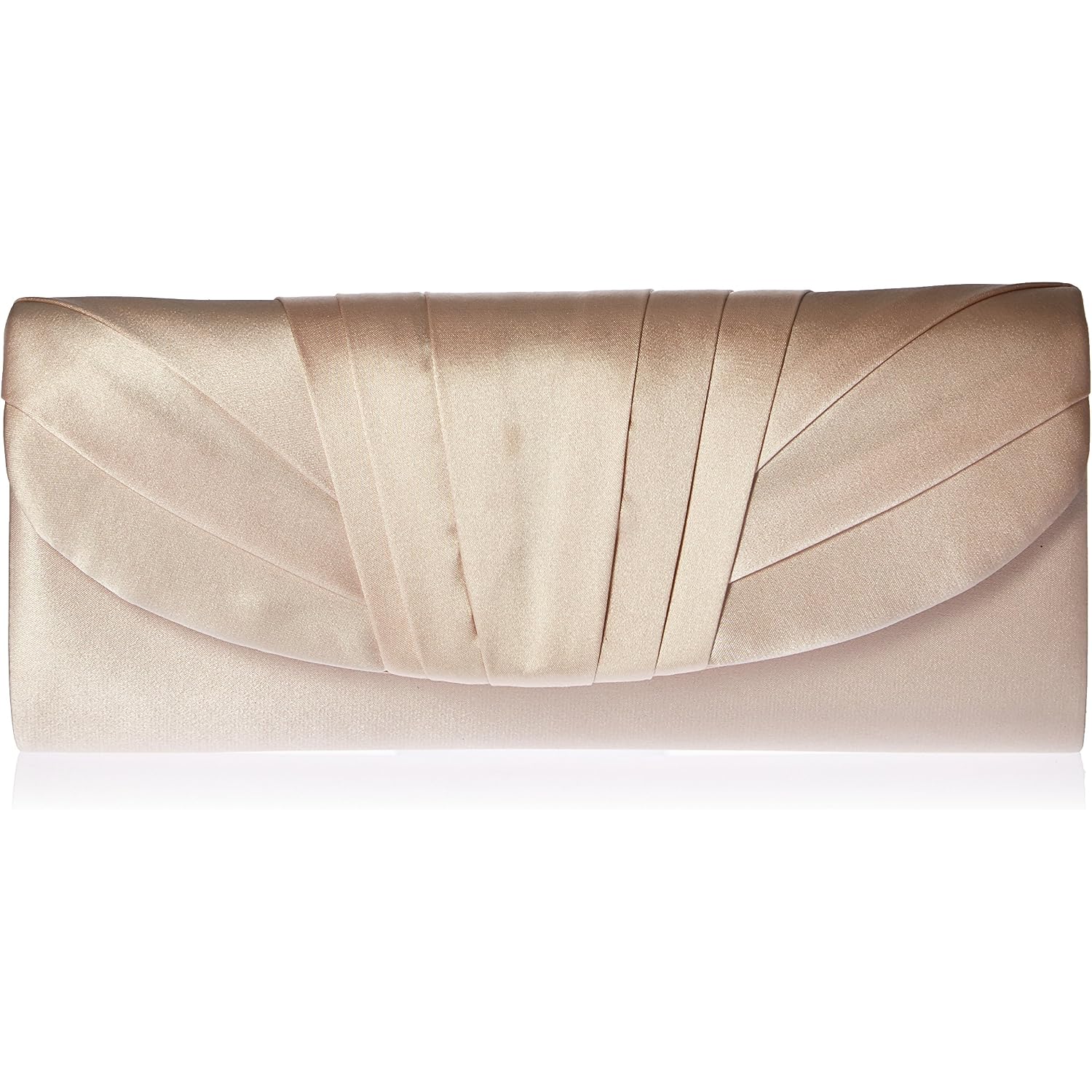 Jessica Mcclintock Women'S Angel Satin Tuxedo Flap Evening Clutch | Satin