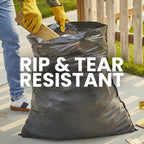 Glad Forceflex Heavy Duty Trash Bags, Rip And Tear Resistant, Unscented Black X-Large Garbage Bags, Odor Control, 30 Gallon Trash Bags, 25 Count
