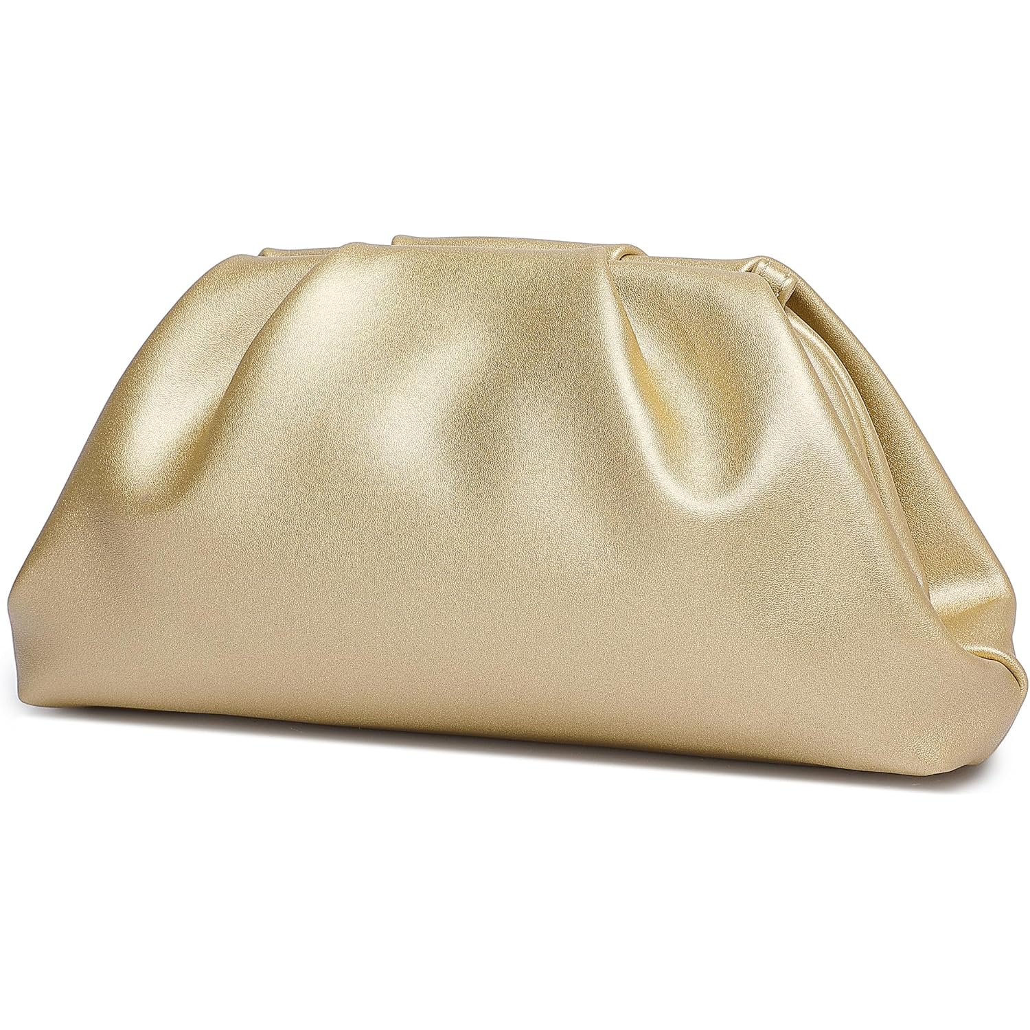 Soft Pu Leather Clutch Purses For Women Formal Elegant Luxurious Evening Bag
