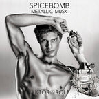 Viktor&Rolf - Spicebomb Metallic Musk - Eau De Parfum - Cologne For Men - Ambery Fragrance - With Warm Musk, Silver Suede & Black Pepper