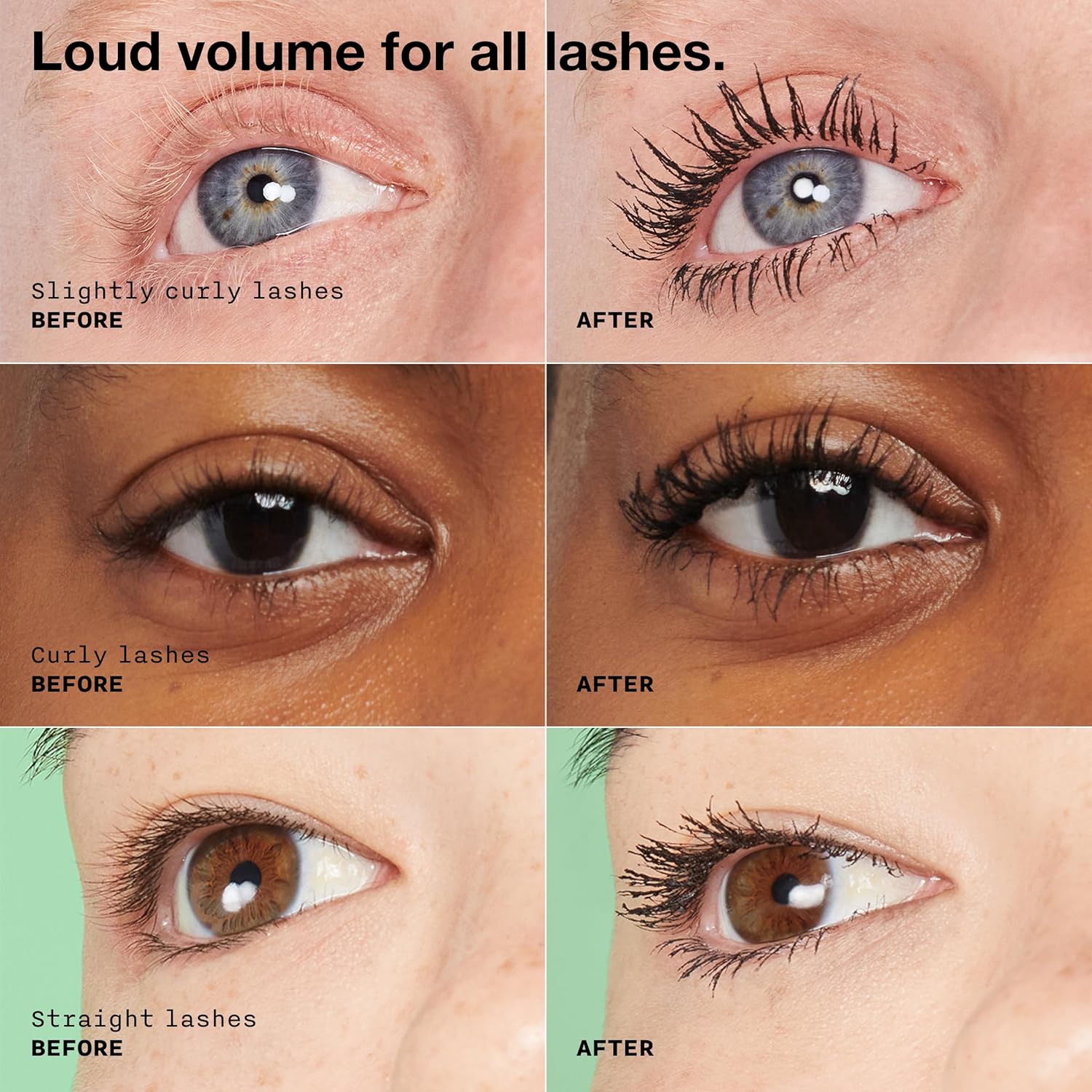 Clinique High Impact High-Fi Full Volume Mascara | Volume, Length, Non-Clumping, Smudge-Proof + Safe For Sensitive Eyes, Black/Brown