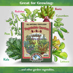 Down To Earth All Natural Fertilizers Organic Vegetable Garden - 5 Lb | Plant Food For Vegetables, Herbs, Greens, Containers, Raised Beds, 4-4-4 Formula For Spring And Summer Gardens
