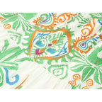 Miduo Womens Summer Dress Casual V Neck Buttoned 3/4 Sleeve Bohemian Tribal Print Flowy Mini Dresses