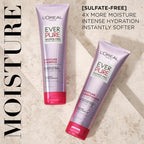 L'Oreal Paris Everpure Moisture Shampoo And Conditioner Set, Sulfate-Free Hair Care For Dry Or Color-Treated Hair With Rosemary Botanicals, 17 Fl Oz Set