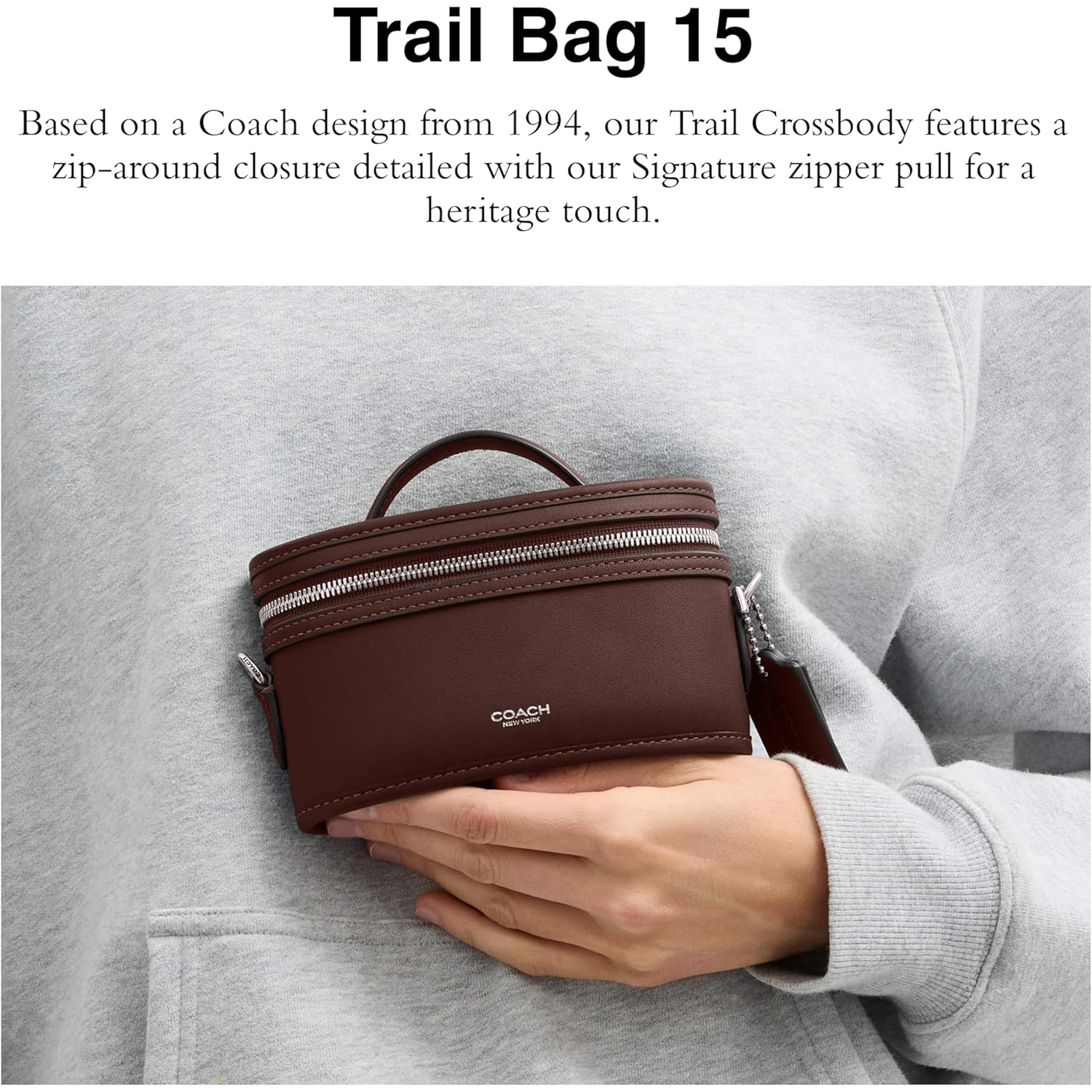 COACH Women's Trail Bag 15