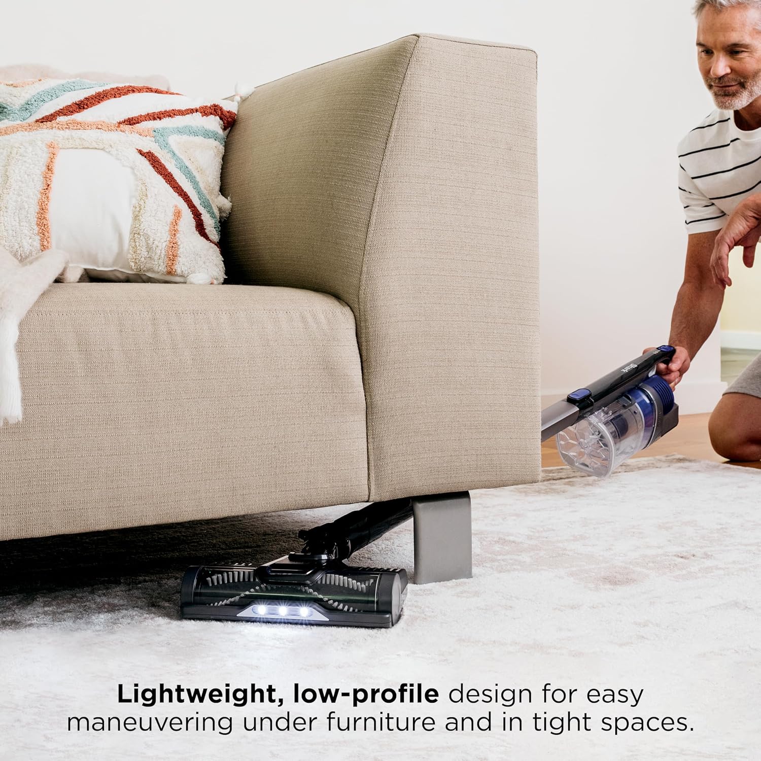 Shark Pet Cordless Stick Vacuum | Hypervelocity Suction, Xl Dust Cup, Led Headlights | Removable Handheld With Crevice & Pet Multi-Tool | 40-Min Runtime | Lightweight, Portable | Grey | Ix141