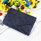 UBORSE Evening Bag Lace Clutch Purse for Women Formal Elegant Envelope Wedding Party Cocktail Crossbody Shoulder Bag