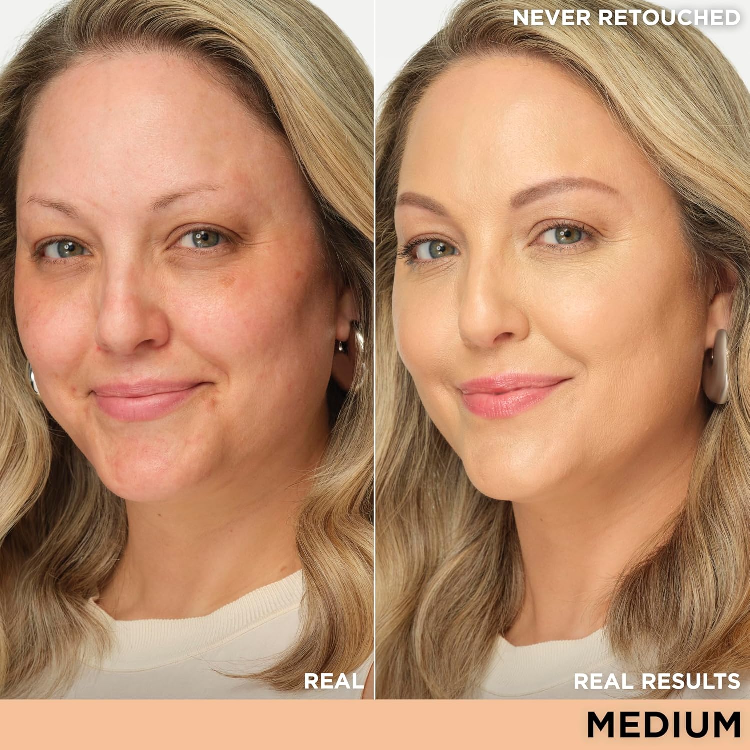 IT Cosmetics CC+ Cream Illumination (Medium) - Radiant Full Coverage Foundation With SPF 50+, Color Corrector & Hydrating Anti-Aging Serum, Hydrolyzed Collagen + Peptides - 1.08 fl oz
