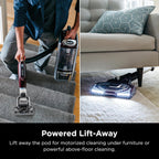 Shark Nv752 Rotator Powered Lift-Away Truepet Upright Vacuum With Hepa Filter, Large Dust Cup Capacity, Led Headlights, Upholstery Tool, Perfect Pet Power Brush & Crevice Tool, Bordeaux