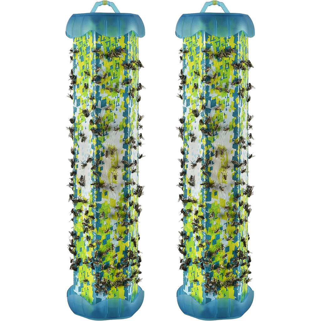 Rescue! Fly Trapstik – Indoor Hanging Fly Trap - 2 Pack