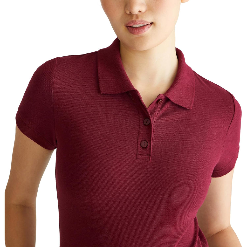 Aeropostale Women'S Aero Uniform Polo Short Sleeve