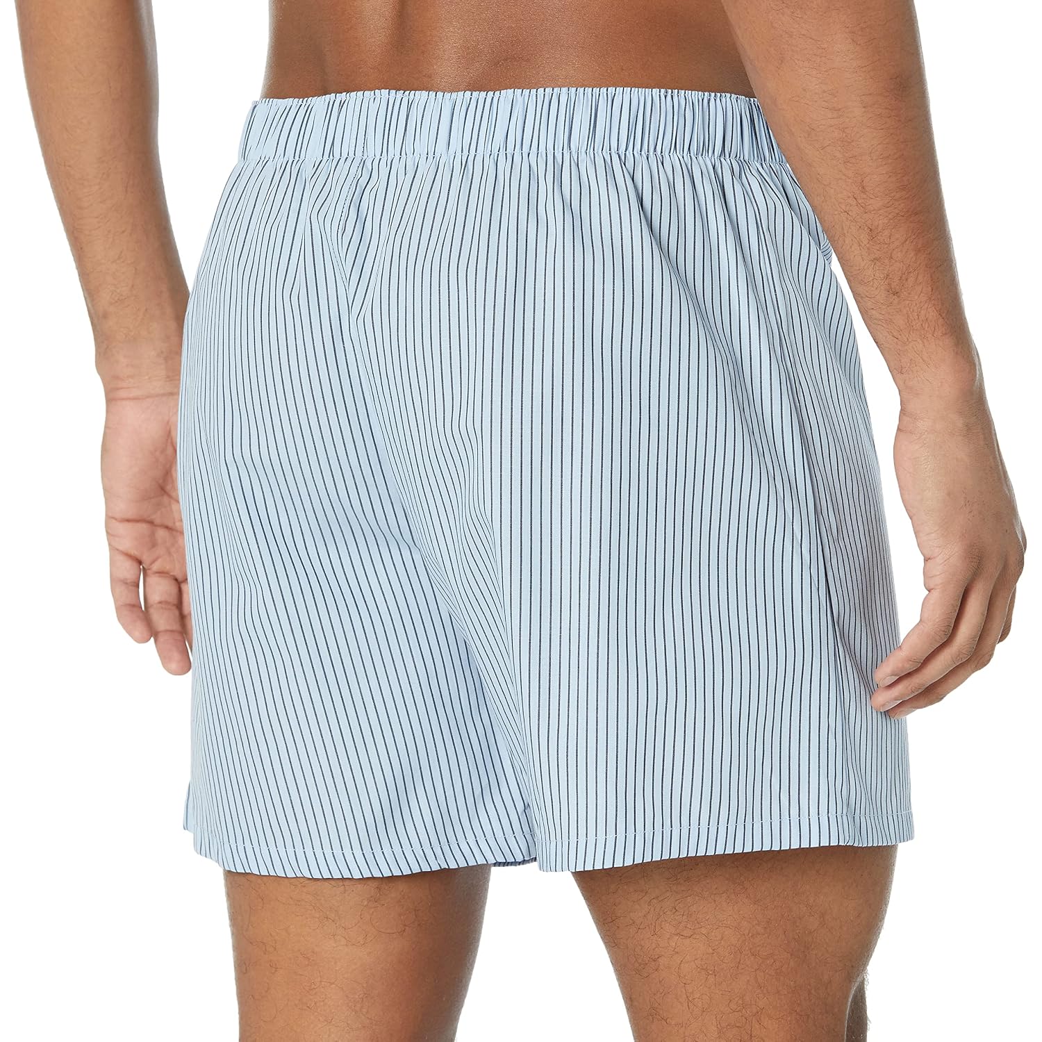 Amazon Essentials Men'S Woven Cotton Boxer Short Underwear (Available In Big & Tall)