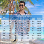 Mens Hawaiian Shirts Regular Fit Short Sleeve Casual Button Down Summer Tropical Beach Shirts