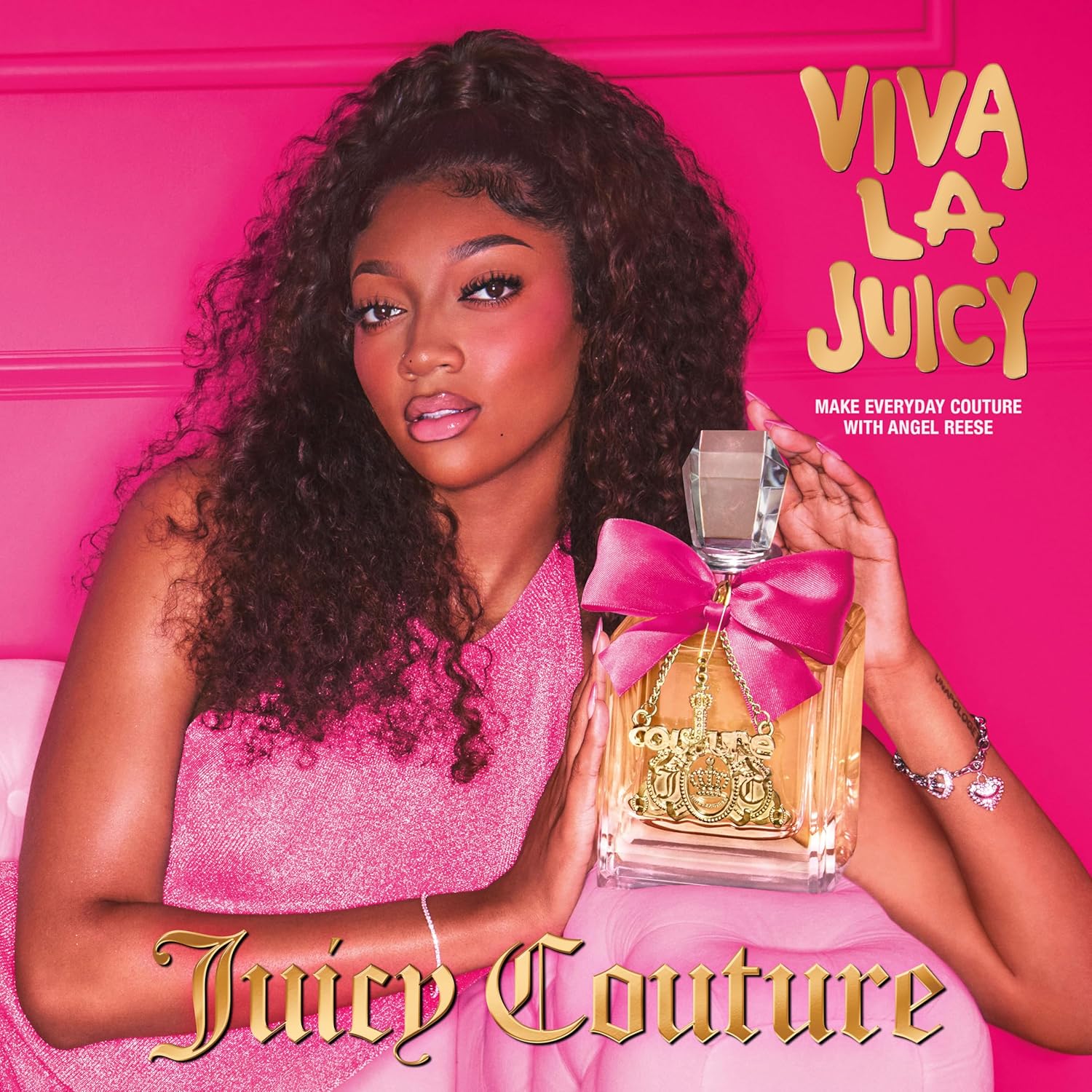 Juicy Couture Viva La Juicy Eau De Parfum, Women's Perfume with Notes of Mandarin, Gardenia & Caramel, Gift for Her, Floral & Sweet Perfume for Women, EDP Spray