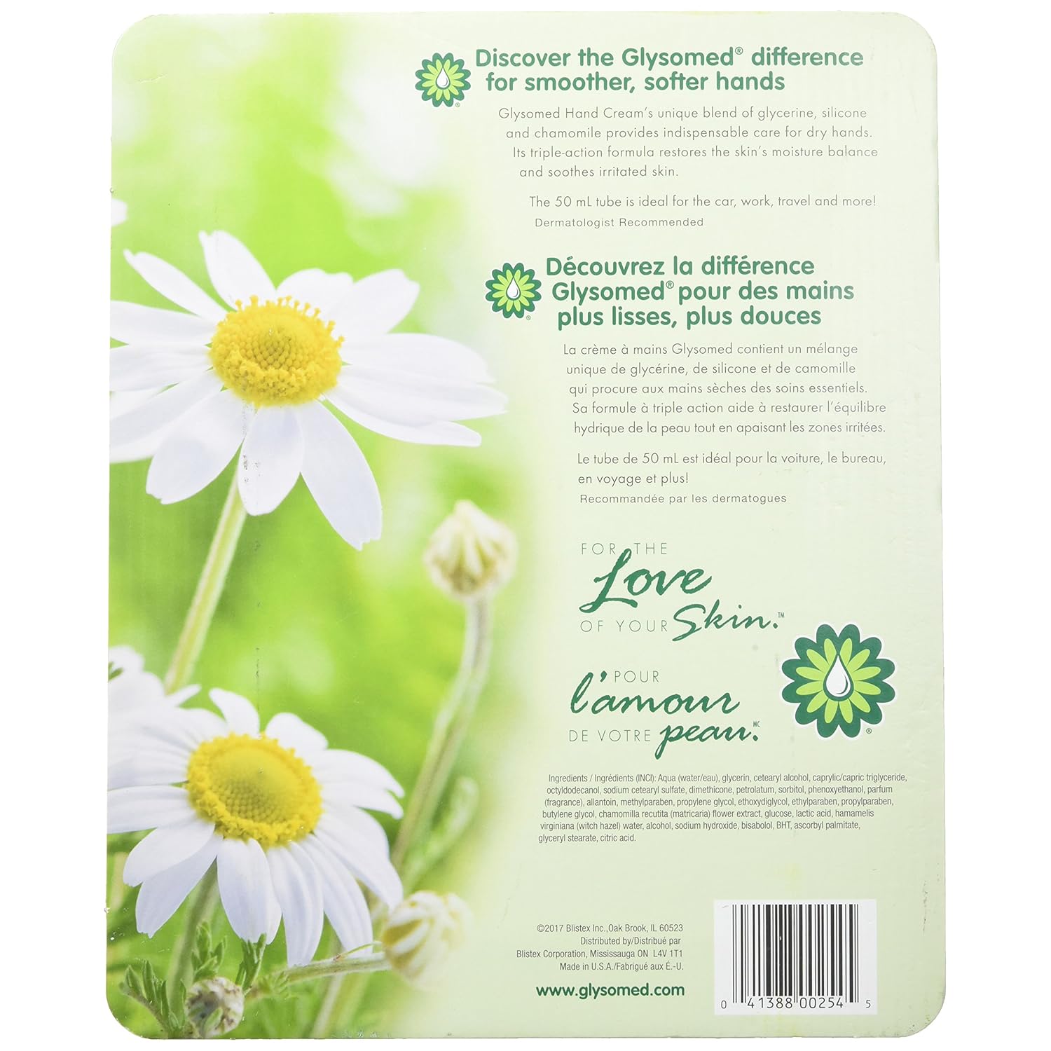 Glysomed Hand Cream Combo 3 Pack (2 X Large Tube 8.5 Fl Oz + 1 X Purse Size 1.7 Fl Oz)